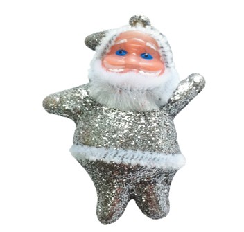 PEND PNOEL VM GLITTER SORT 2CM C/6PCS