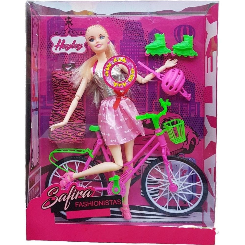 BRINQUEDO BONECA DE PLASTICO, A PILHA, C