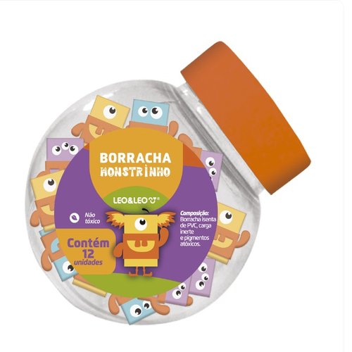 BORRACHA MONSTRINHOS LEONORA