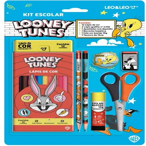 KIT ESCOLAR COMPLETO LOONEY TUNES 71620