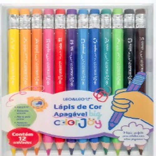 LAPIS DE COR APAGAVEL BIG COLORJOY