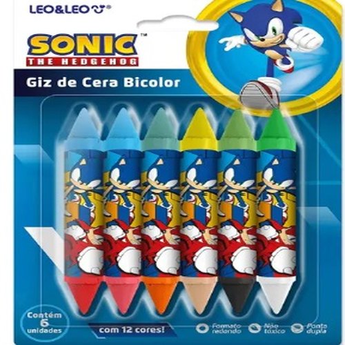 GIZ DE CERA BIG BICOLOR SONIC