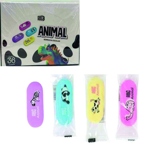BORRACHA ESCOLAR ANIMAL