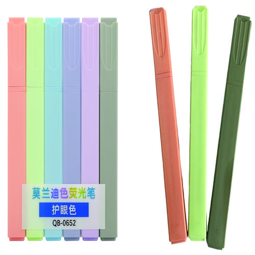 MARCA TEXTO QUADRADO C/6 CORES
