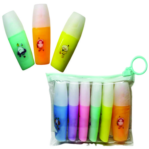 MARCA TEXTO MINI FRUIT C/6 UN