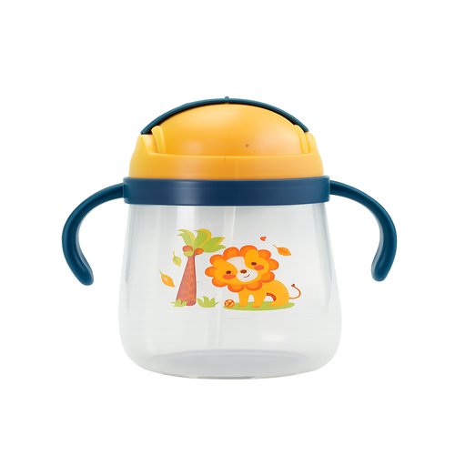 GARRAFA INFANTIL PLASTICO COM ALCA E CAN
