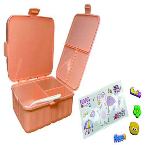 KIT REFEICAO INFANTIL C/4 PCS COLHER,GAR