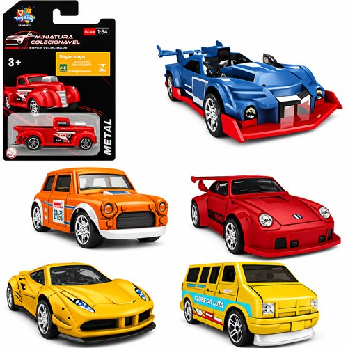 BRINQUEDO CARRINHO DE METAL, PRODUZIDO P