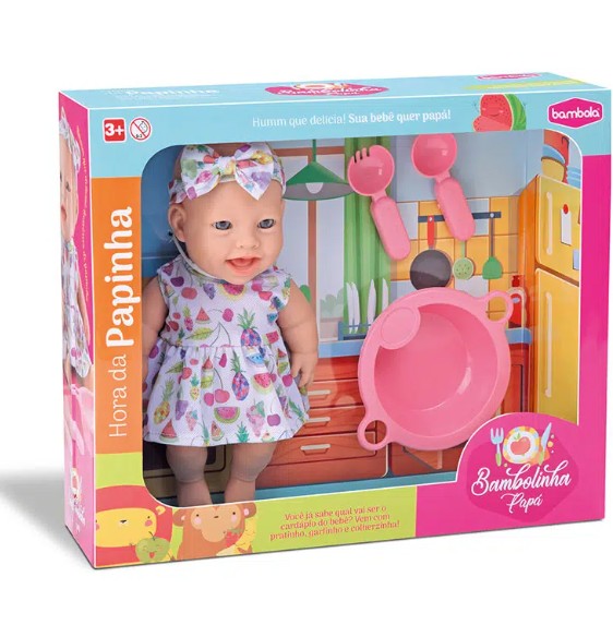 BONECA BAMBOLINHA PAPA