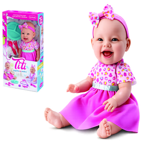 BONECA TITI PAPINHA