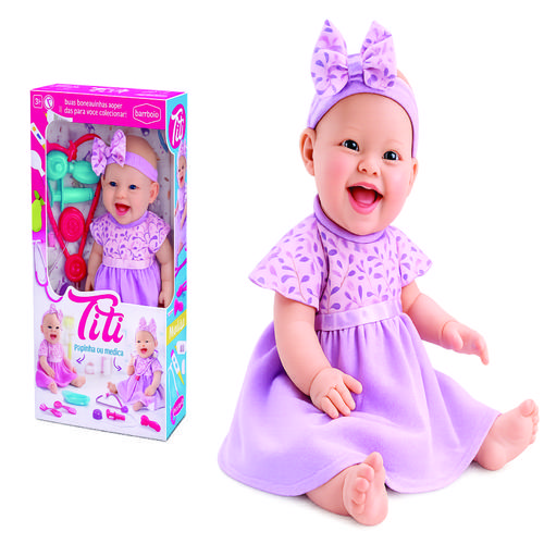 BONECA TITI MEDICA