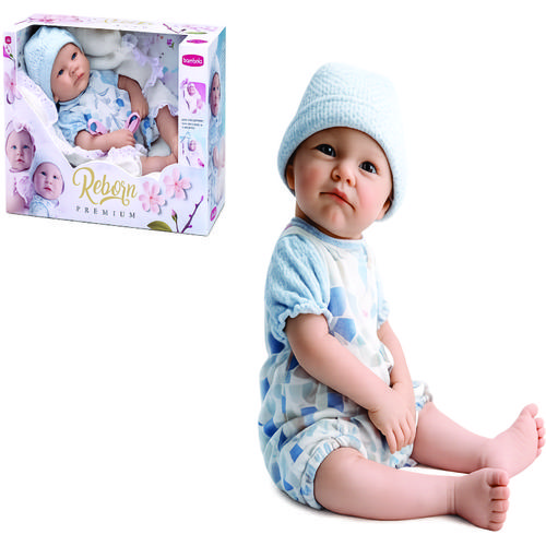 BONECA REBORN PREMIUM MENINO