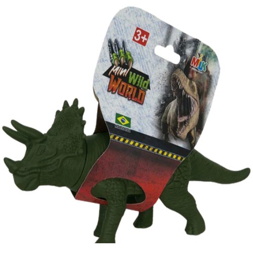 MINI WILD WORLD DINOSSAURO - TRICERATOPS