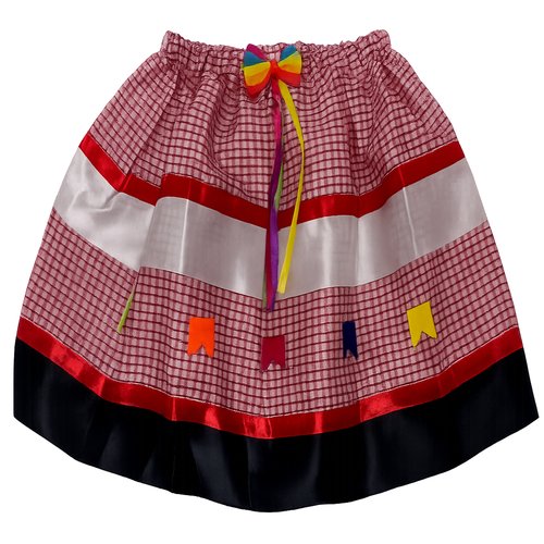 SAIA PARA FESTA 100% POLIESTER