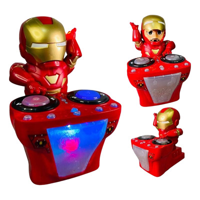 ROBO DJ A PILHA COM SOM E LUZ