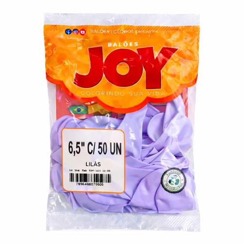 BALAO LISO JOY 6,5 LILAS