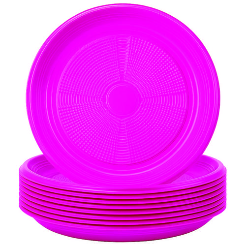 PRATO DESC. 18CM  RASO PINK C/10