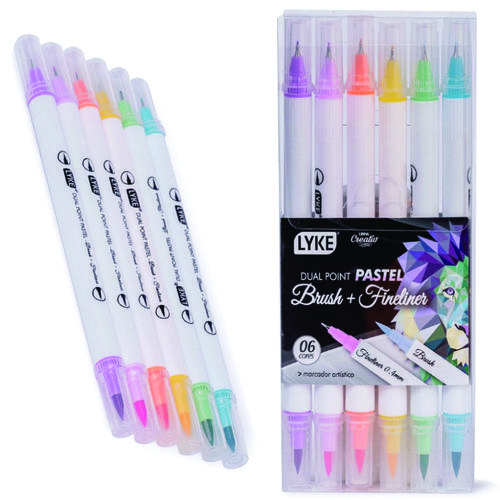 MARCADOR DUAL POINT PASTEL BRUSH + FINEL