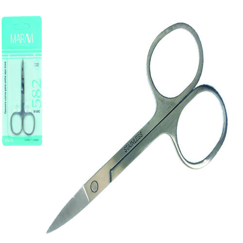 TESOURA DE UNHA CURVA MARAVI BN0582