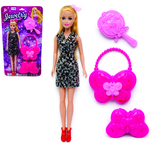 BONECA STYLISH TROCA VESTIDO