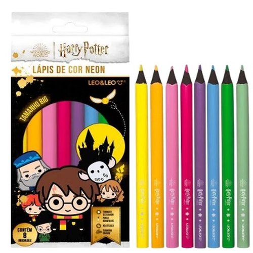 TAB LAPIS DE COR NEON HARRY POTTER