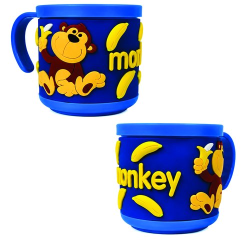 CANECA DE PLASTICO INFANTIL C/ CAPACIDAD