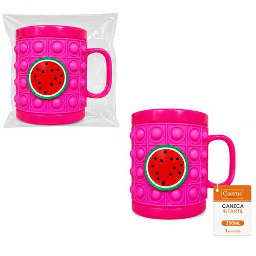 CANECA DE PLASTICO INFANTIL C/ CAPACIDAD