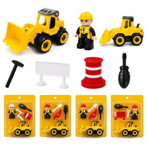 BRINQUEDO CARRINHO MONTA E DESMONTA DE P
