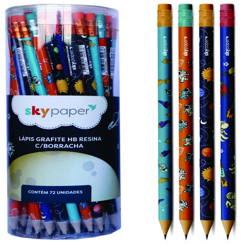 LAPIS GRAFITE RESINA POTE C/72UN ASTRONA