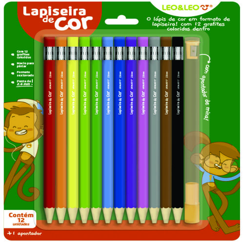 LAPISEIRA DE COR/GRAFITE COLORIDO 2.6 - 
