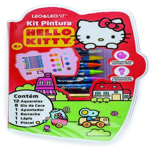 KIT PINTURA CORES DOS PERSONAGENS HELLO 