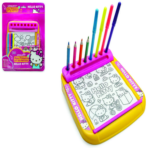 MEU PRIMEIRO KIT DE PINTURA HELLO KITTY 