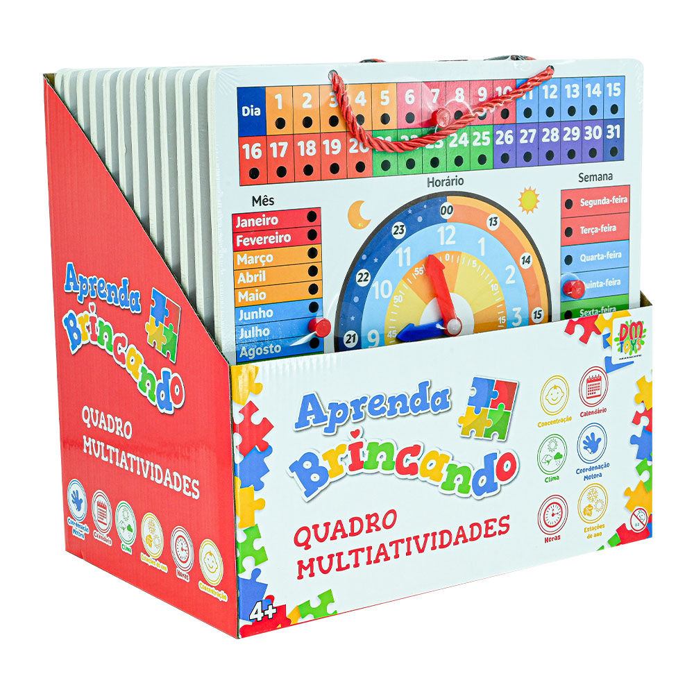 DIDATICO APRENDA BRINCANDO QUA DMTOYS