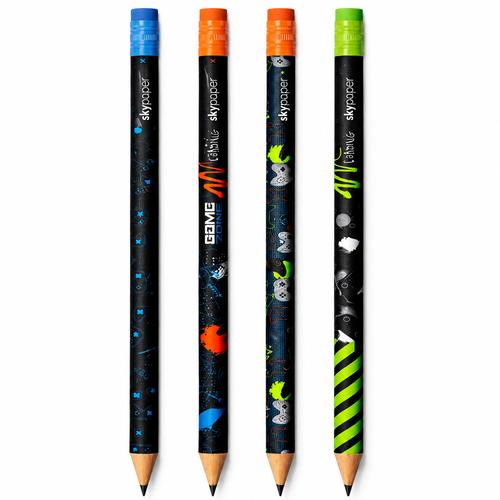 LAPIS GRAFITE RESINA  POTE C/ 72 GAMER G