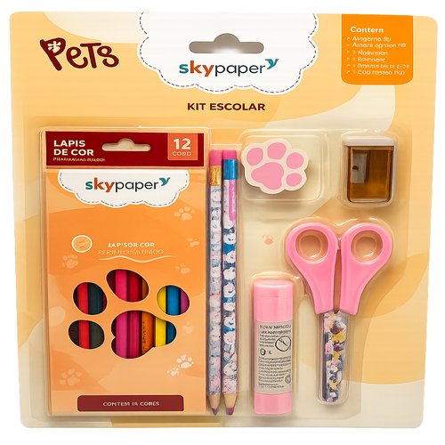KIT 7 PECAS PET BLISTER C/7UN PT1207 SKY