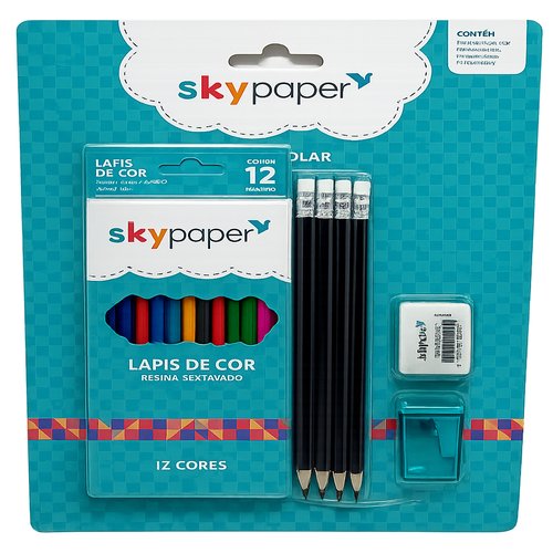 KIT 7 PECAS BASICO BL C/7UN SK1236 SKY