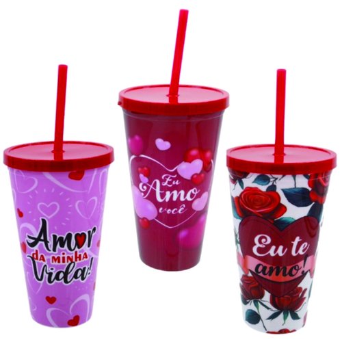 COPO (600ML) DE PLASTICO PP CX.240 REF.H