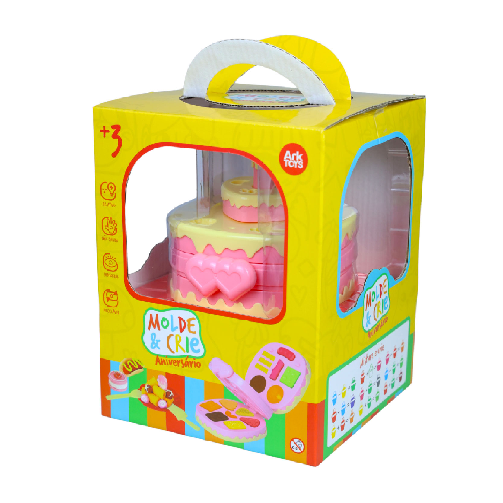 MASSA DE MODELAR FESTA DE ANIV ARKTOYS