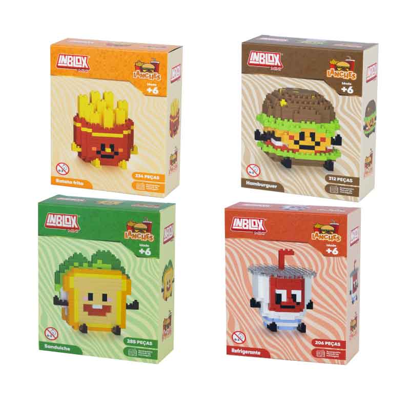 BRINQUEDO DE MONTAR INBLOX MIN ARKTOYS