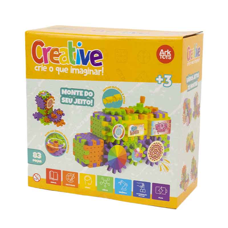 BRINQUEDO DE MONTAR ELETRONICO ARKTOYS