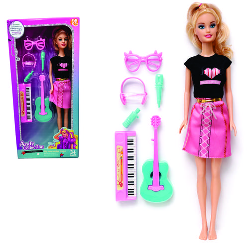 BONECA ANDY ARTISTA FOR