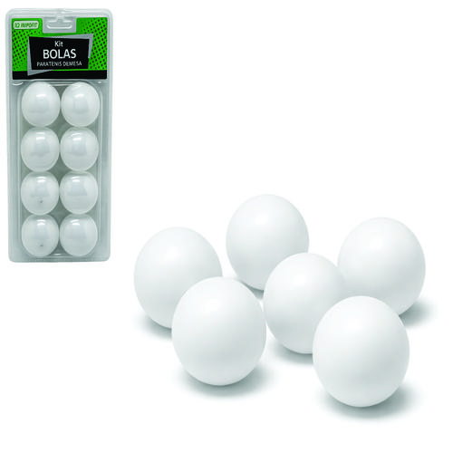 KIT BOLAS PARA TENIS DE MESA, CONTENDO 6