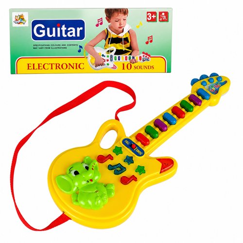 BRINQUEDO GUITARRA DE PLA