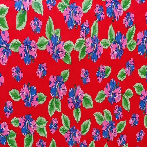 TNT ESTAMPADO CHITA VERMELHO 1,40 M X 25