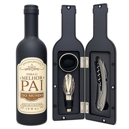 KIT VINHO PAI INOX 3PCS - 2 CX