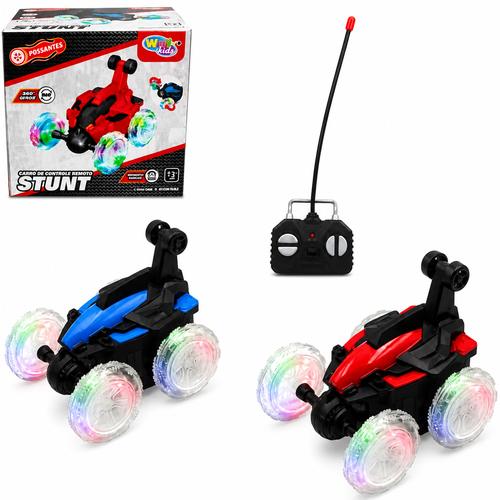 CARRO COM CONTROLE REMOTO 7 FUNCOES E LU