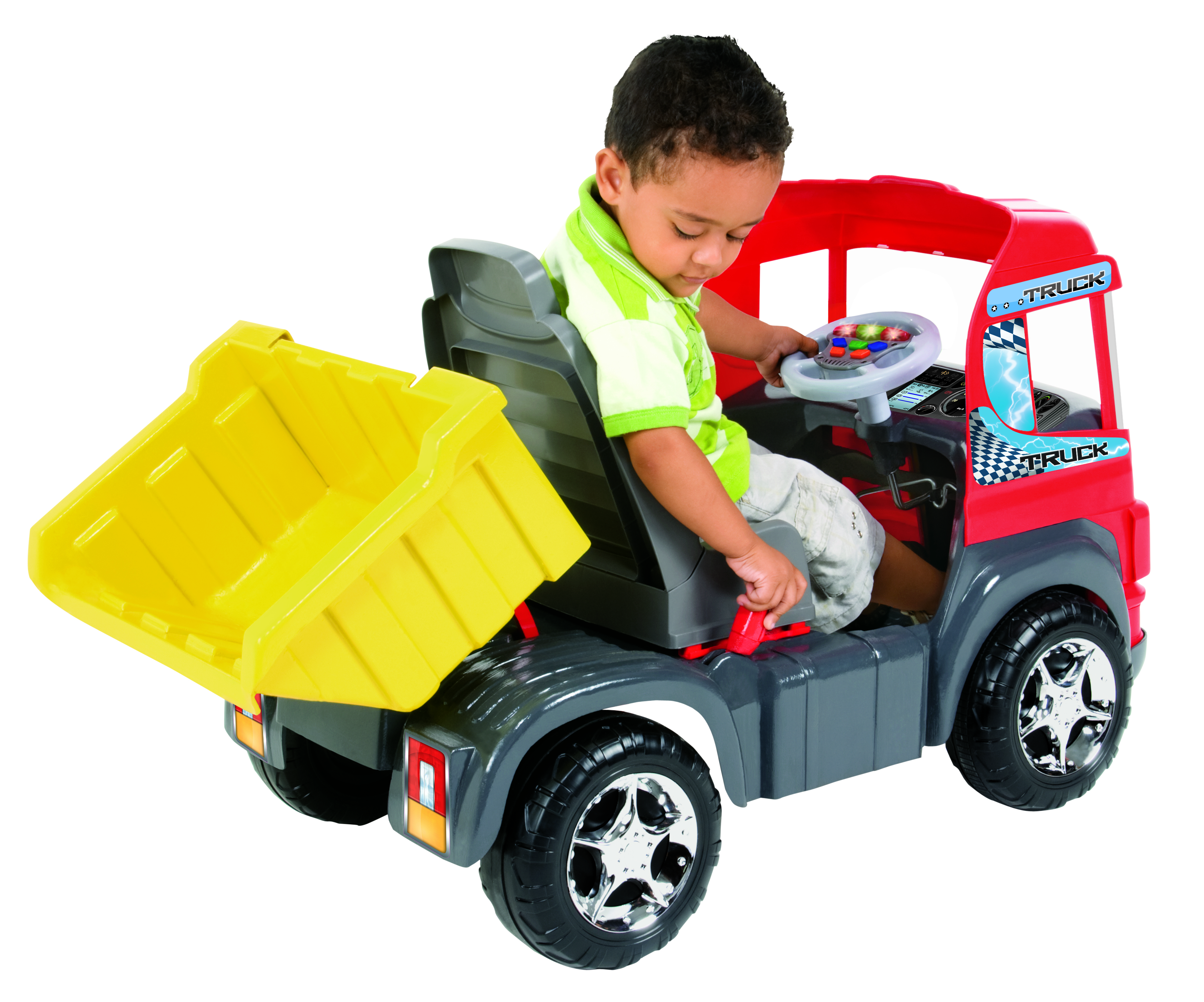 TRUCK VERMELHO PEDAL